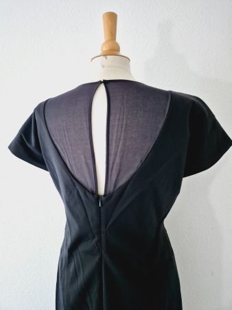 REISS KLEID DRESS 42 L BLAU , TOP ZU BALLERINAS JACKE BLAZER