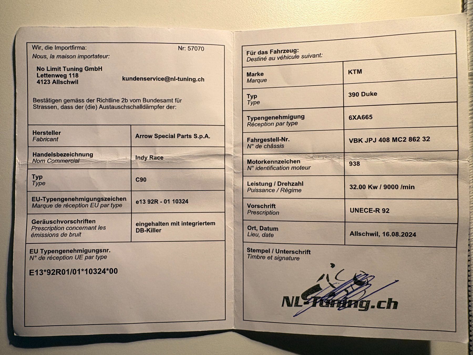 KTM Strasse: KTM Duke 390 A2 – Gebraucht aus Pfungen von pulsedriver9 6