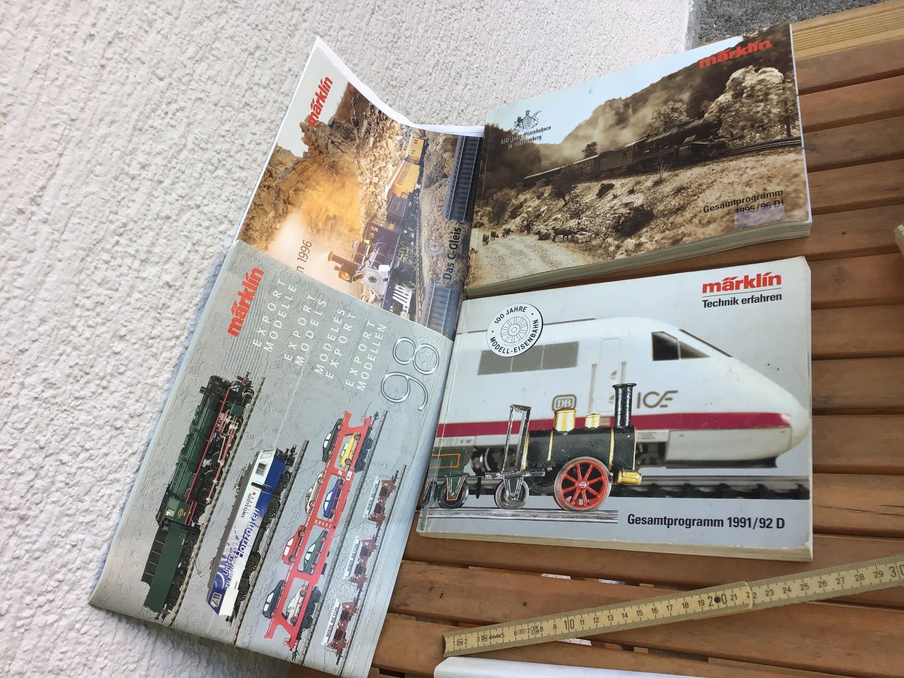 Märklin Modellini di ferrovie: Märklin Kataloge Konvolut – Usato da Männedorf venduto da Spezial-Modelle