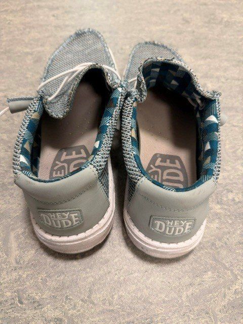 Scarpe da uomo: Freizeitschuhe Hey Dude grau gemustert Grösse 40 – Usato da Bern venduto da howi72 2
