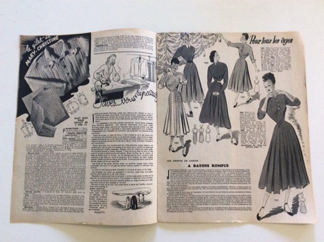 Riviste & Magazine: Journal sur la Mode 1948 – Usato da Genève venduto da edelweiss1900 3