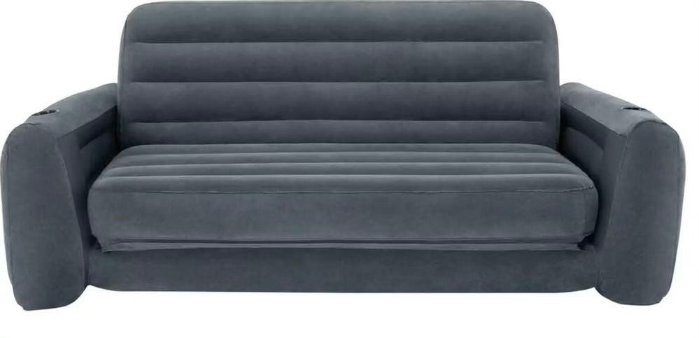 Divani: Intex Luftbett/Sofa Pull-Out Sofa 231 x 203 x 66 cm dunkelgr – Nuovo (secondo la descrizione) da Basel venduto da Seifehuesli 7