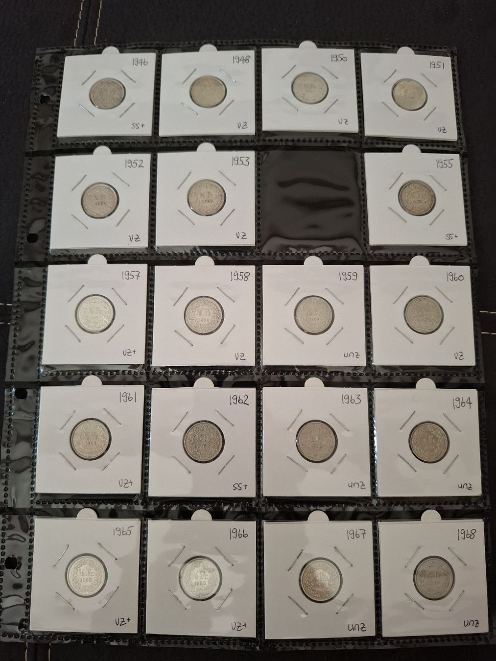 Tutti le monete: 50 Rp Sammlung ab 1850 – Usato da Hunzenschwil venduto da Hardrock6 2