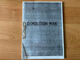 KOPIE Flipper Handbuch – Demolition Man von Williams