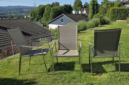 Premium Edelstahl Gartenstühle  Modernes Design