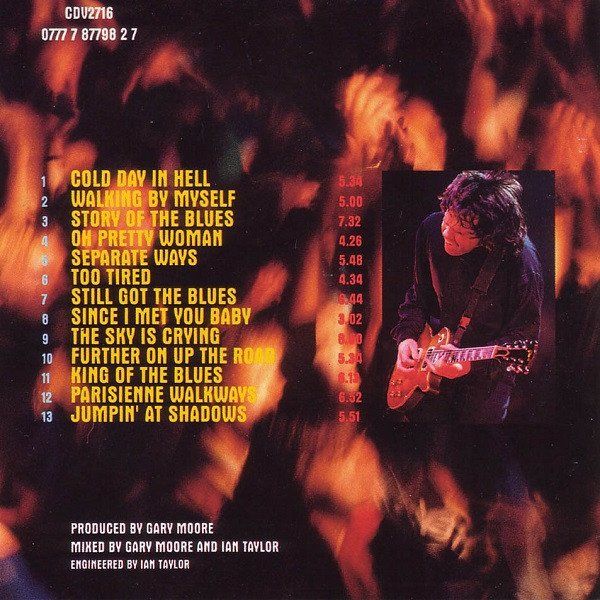 CD: Gary Moore BLUES ALIVE Albert Collins Electric Blues CD – Usato da Kandergrund venduto da Sososo 3