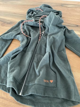 Cecil Damen Kapuzenjacke Übergangsjacke Gr. S grün
