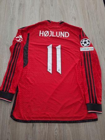Hojlund Manchester united Champions league Kit 23/24 