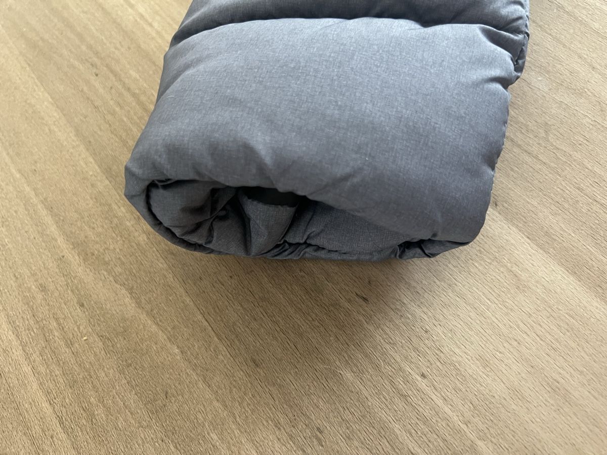 Giacche: Warme Herren-Steppjacke wattiert Gr. M 48/50 hellgrau – Usato da Dottikon venduto da Eyota2012 6