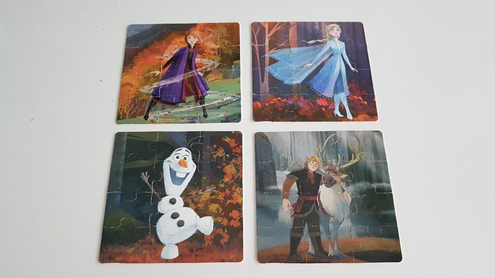 Frozen Puzzle Elsa + Anna 4 x 16 Teile (Gebraucht) in Frauenfeld für ...