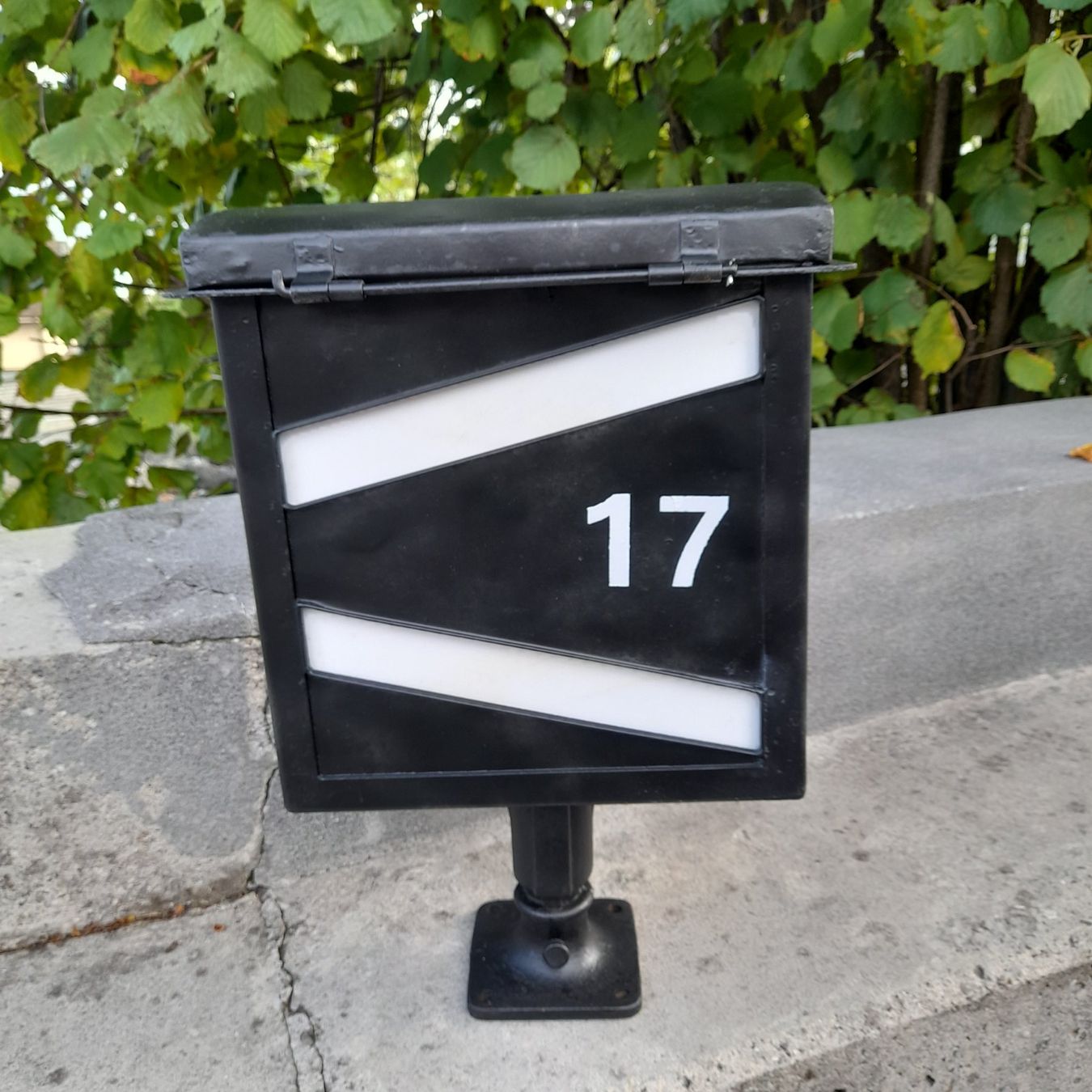 SBB/CFF/FFS Lampen: Lanterne d'aiguille – Gebraucht aus Auvernier von gandalf08