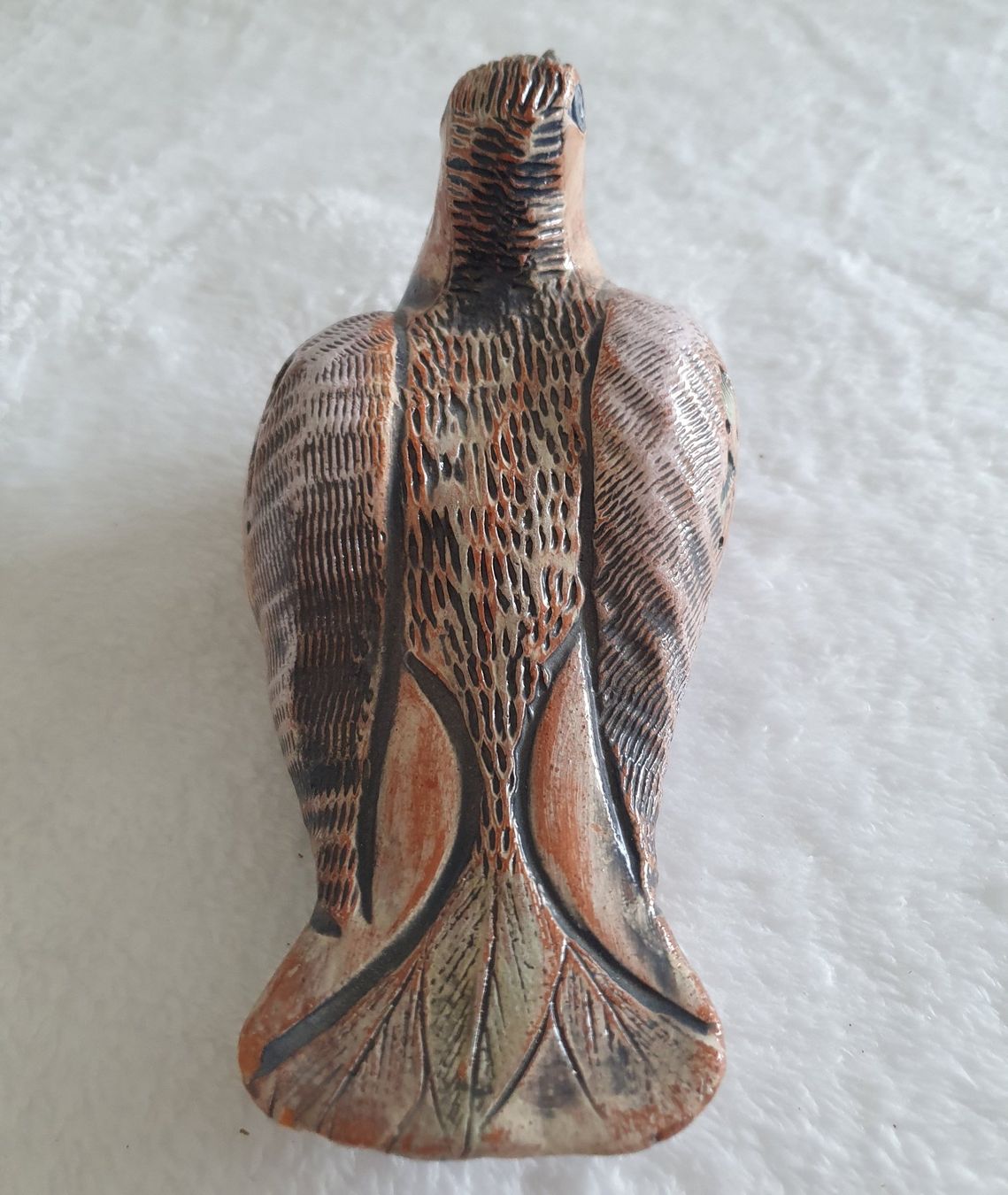 Figuren: Rustikale Keramik Taube - Handarbeit – Gebraucht aus Auw von beretta1966 7