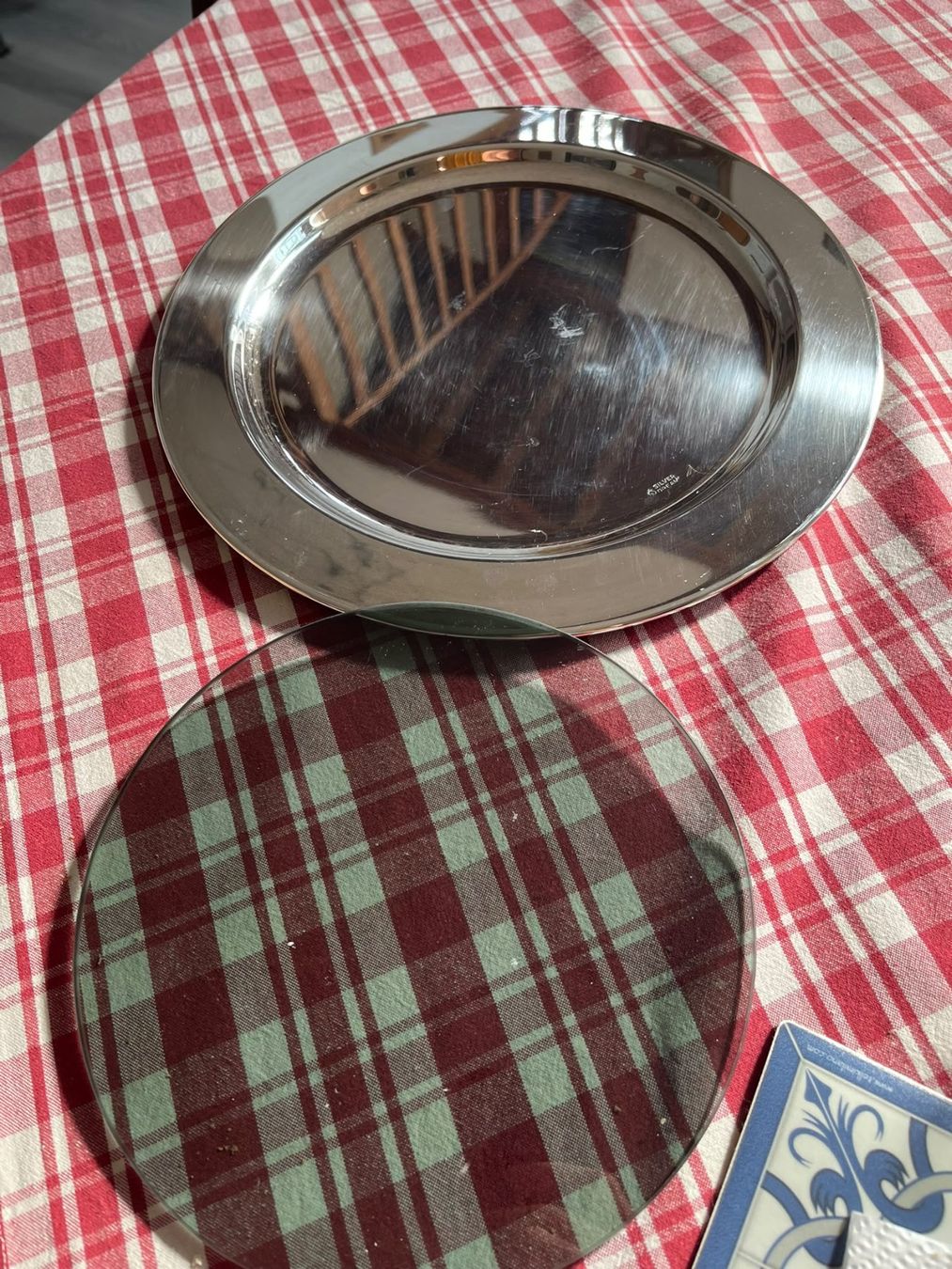 Assiettes: Cake plate Silver Dream – D'occasion à Zürich par tjverkauf 1