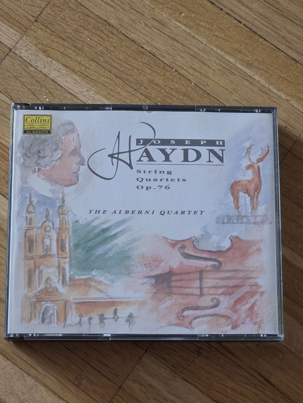 CD: Doppel-CDJoseph Haydn Streichquartette Op.76 Alberni Quartet – Usato da Aesch BL venduto da immon 2