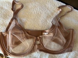 Agent Provocateur BH transparent Spitzenbesatz Grösse 95D 