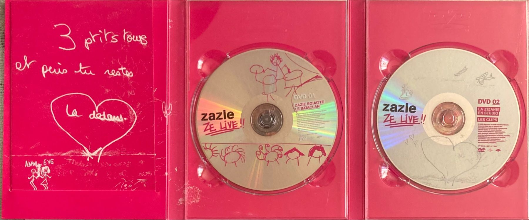 Alle DVDs: ZAZIE - ZE LIVE !! – Gebraucht aus Poliez-Pittet von Newtown-Records 2
