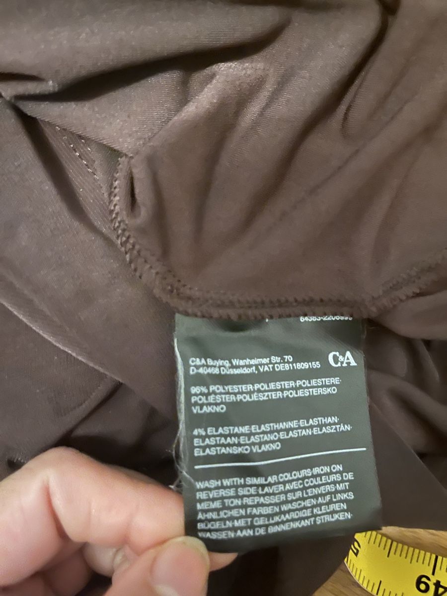 C&A Vestiti: Damen Kleid C&A braun Grösse S  – Nuovo (secondo la descrizione) da Olten venduto da sae_82z2 5