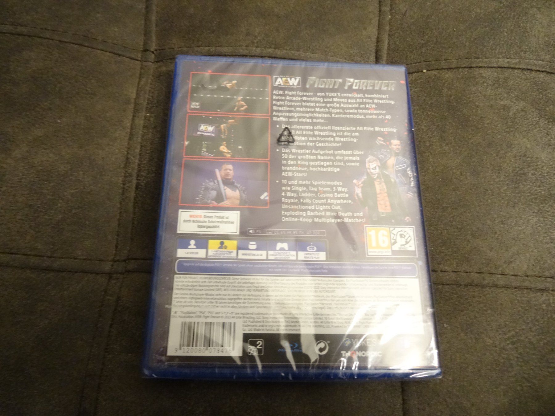 Sony Spiele: AEW Fight Forever PS4 NEUWARE – Neu und originalverpackt aus Olten von Disc-Ausverkauf 1