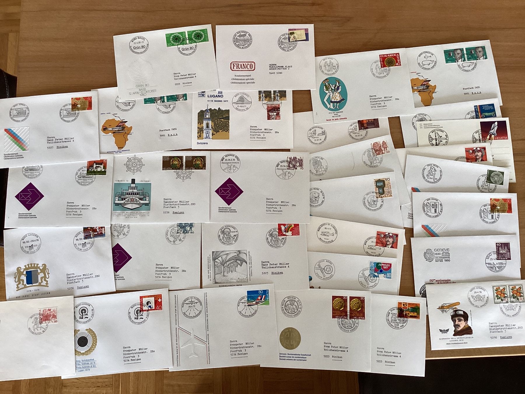 Timbri: sonderstempel briefmarke – Usato da Reinach BL venduto da andreas_mueller