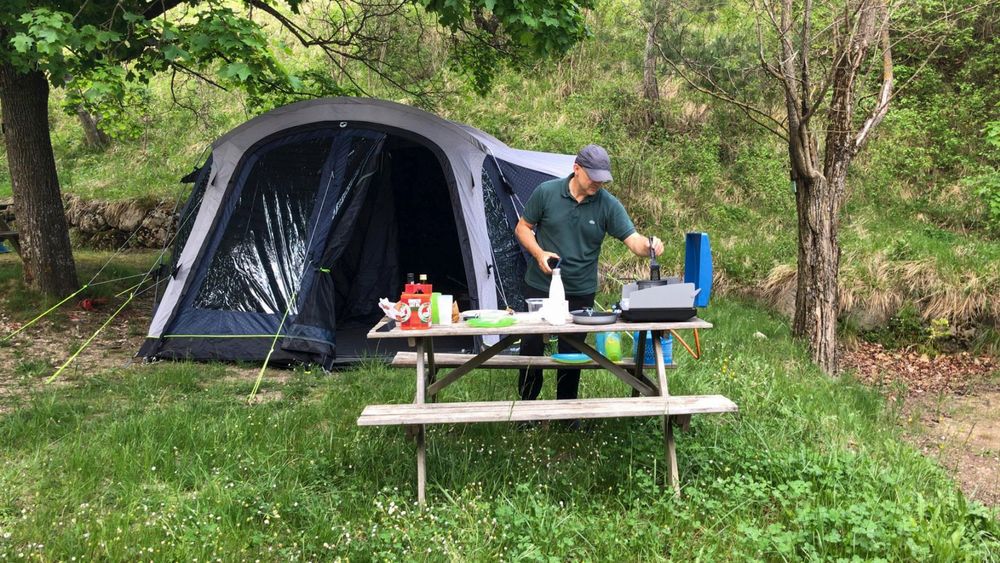 Outwell Zelte: Tente camping Outwell Nevada 5 places, excellent état – Gebraucht aus Plan les ouates von Gregoryo