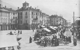 Locarno mercato animata