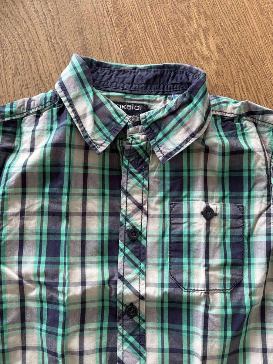 Okaidi Camicie, T-shirt & Polo: Okaidi Hemd, Gr. 104, Top Zustand – Usato da Horgen venduto da Rafnaf 2