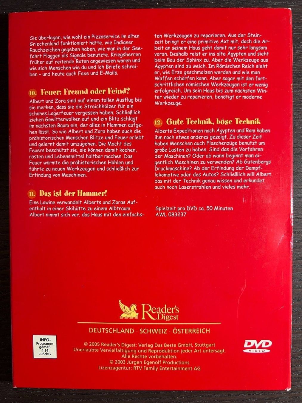 Tutti i DVDs: Albert fragt: Leben - was ist das? – Usato da Zürich venduto da FilmFreunde 1
