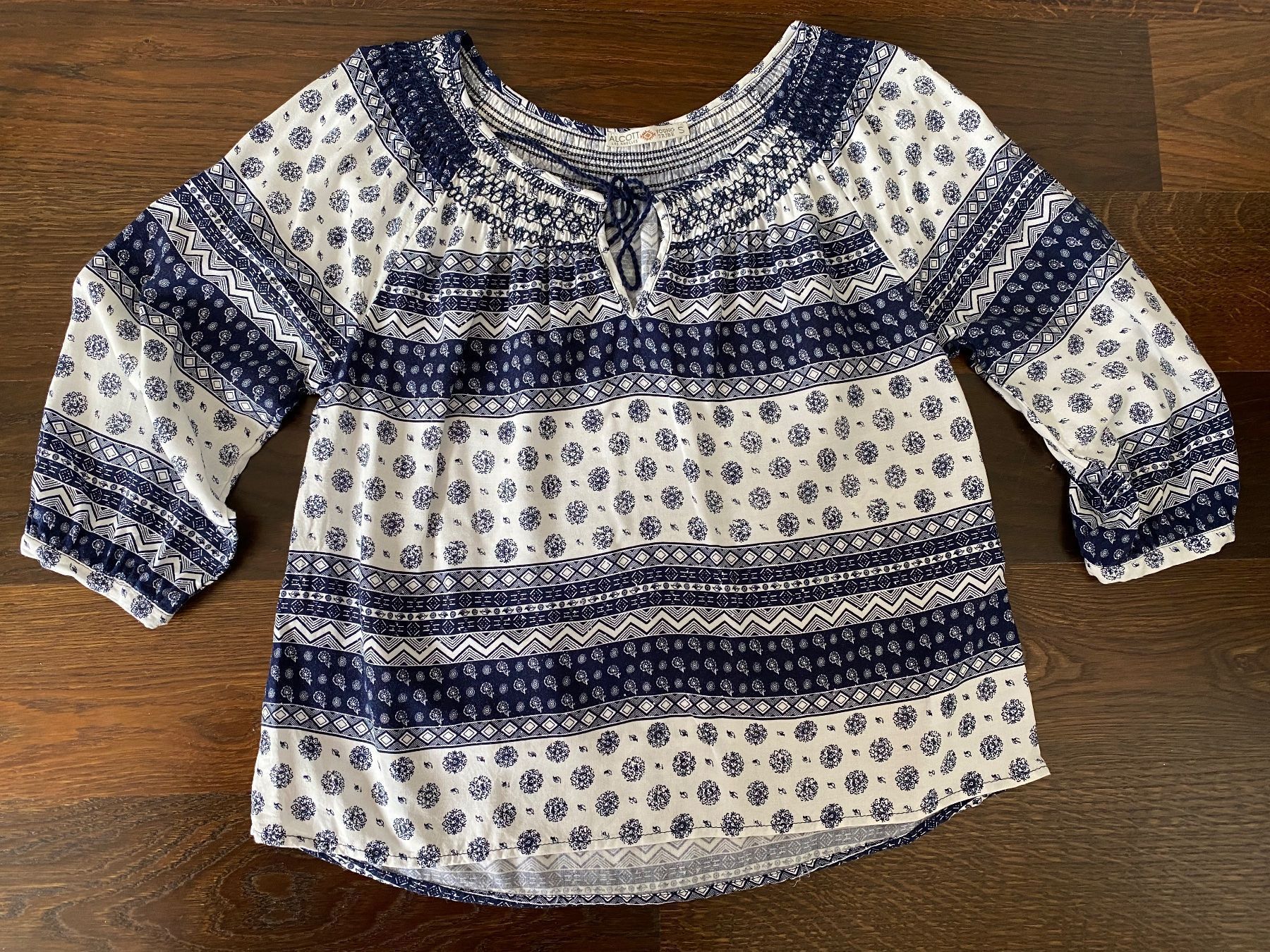 Blusen: Blouse manches 3/4, S – Gebraucht aus Versoix von coul-raoul