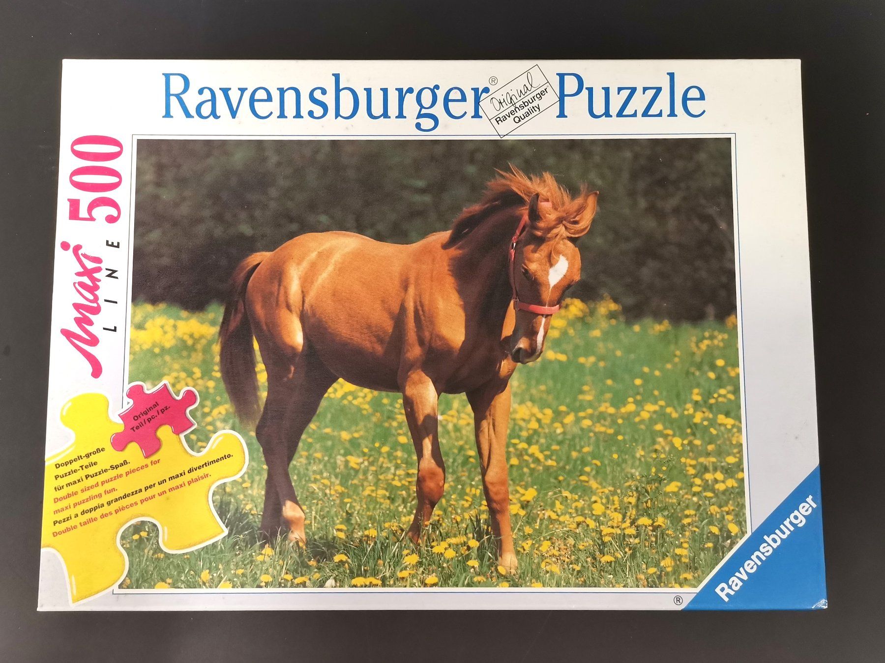 Ravensburger Puzzle: RAVENSBURGER Puzzle Pferd 500 – Usato da Schaffhausen venduto da Restwert_SH