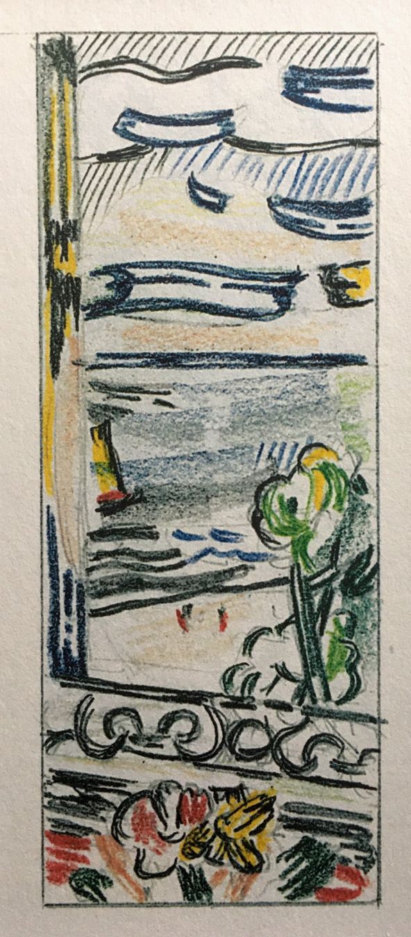 Grafica & Litografie: ROY LICHTENSTEIN "VIEW FROM THE WINDOW" – Usato da Nennigkofen venduto da Sommersonnen