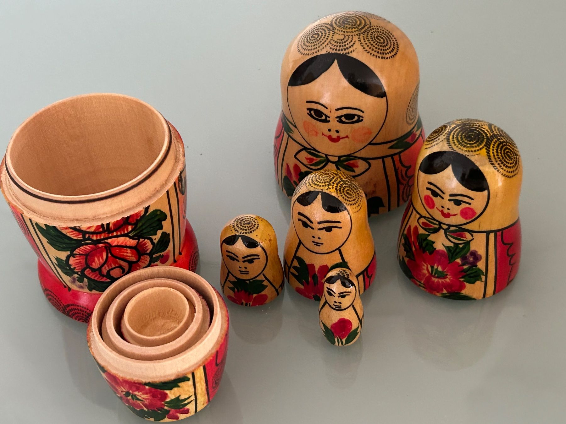 Statuette: Babuschka, 5-teilig – Usato da Eschenz venduto da glaro14 1