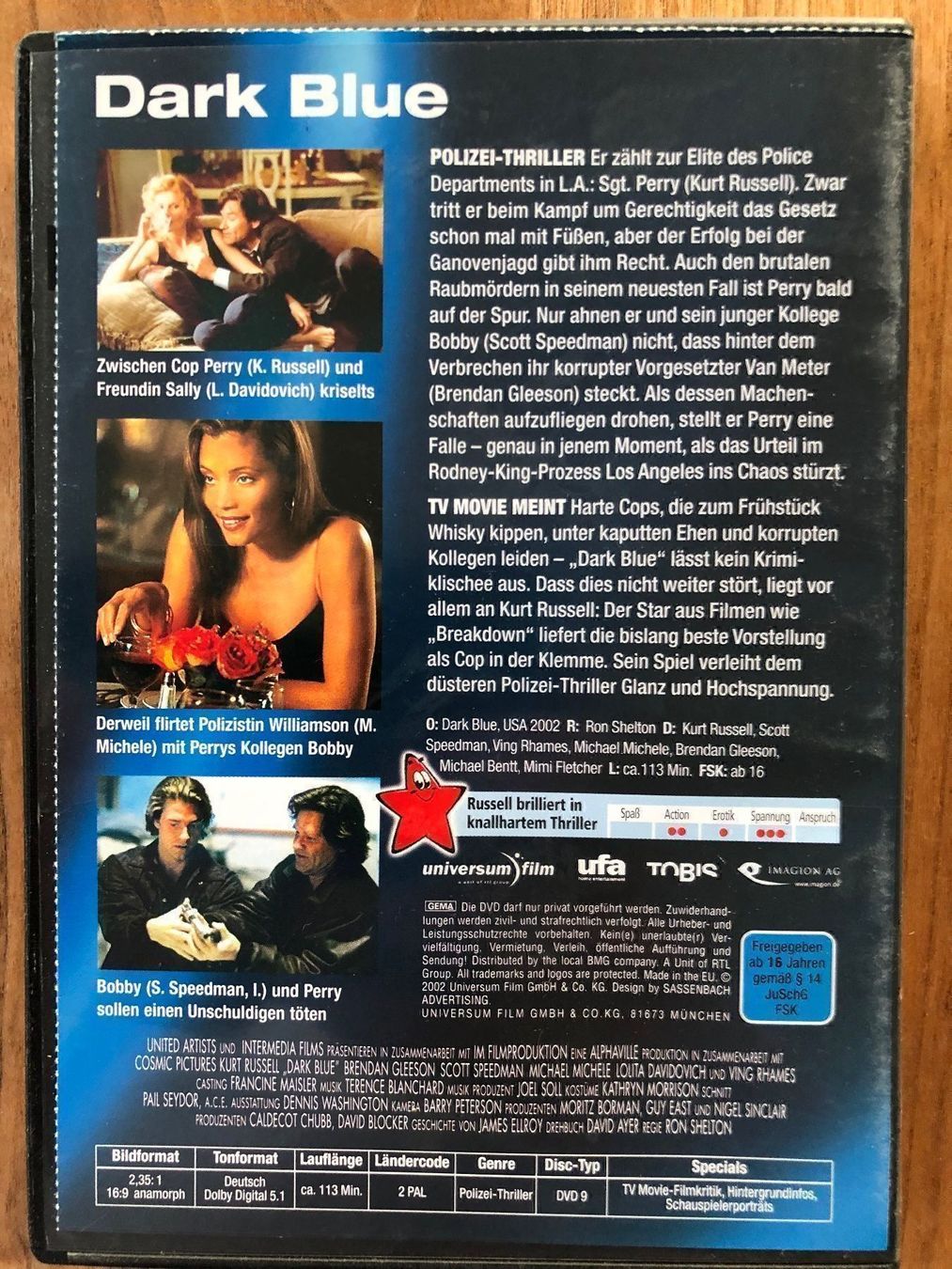 Tous les DVDs: DVD Dark Blue – D'occasion à Belp par brb66 1