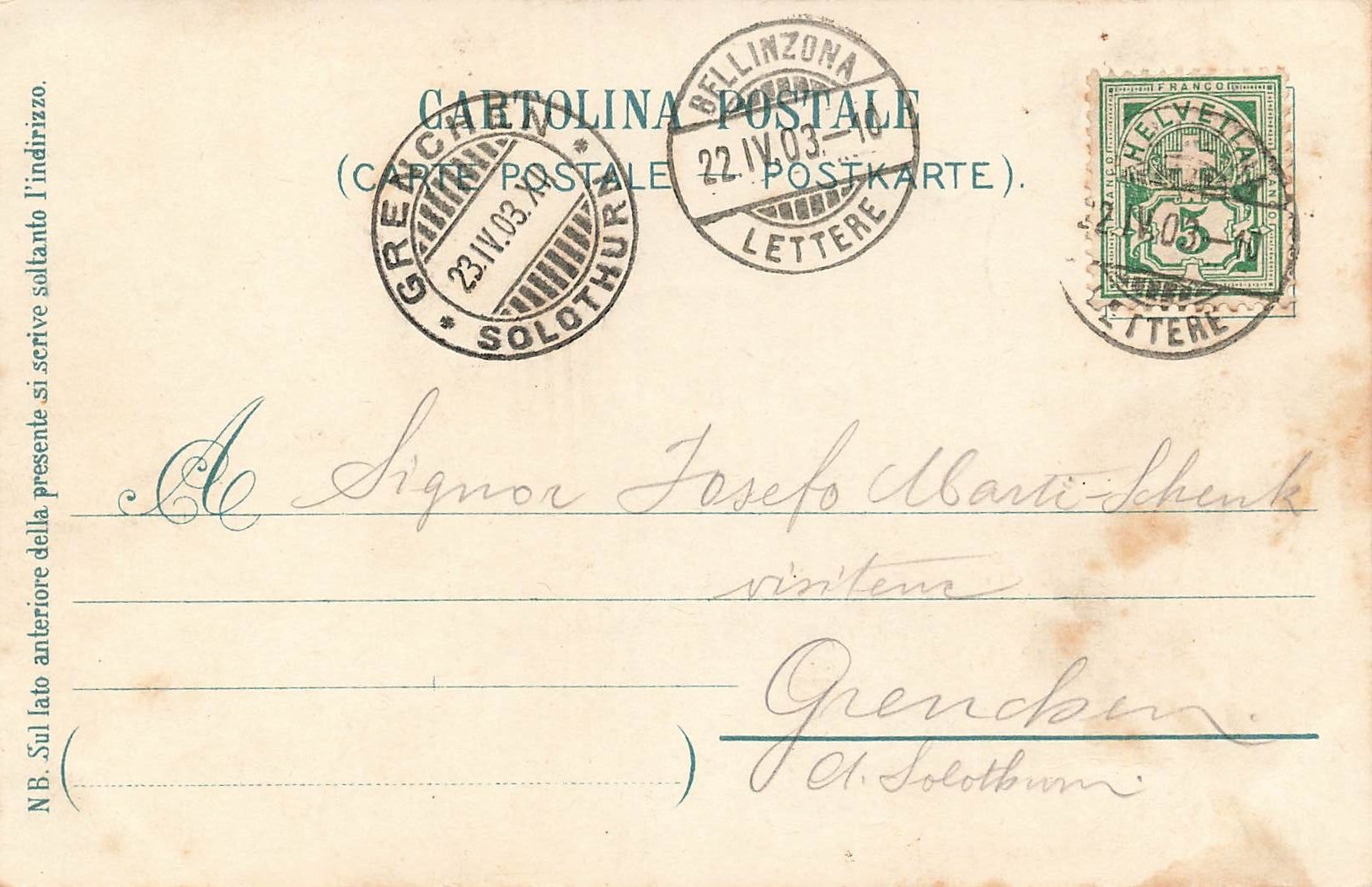 Cartes postales: Bellinzona – D'occasion à Biasca par Blenio71 1