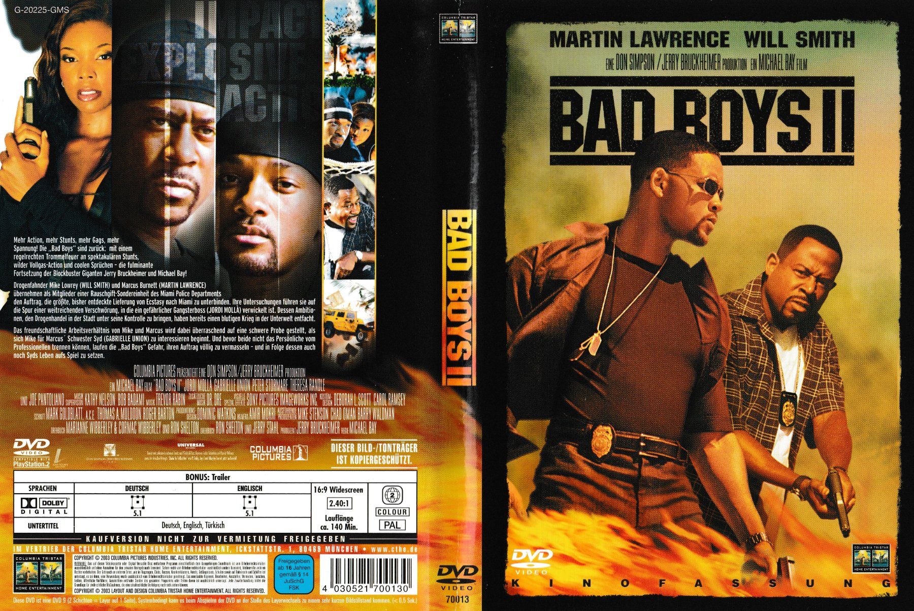 Tutti i DVDs: DVD - Bad Boys 2 – Usato da Langnau am Albis venduto da MediaRescuerKeLoX