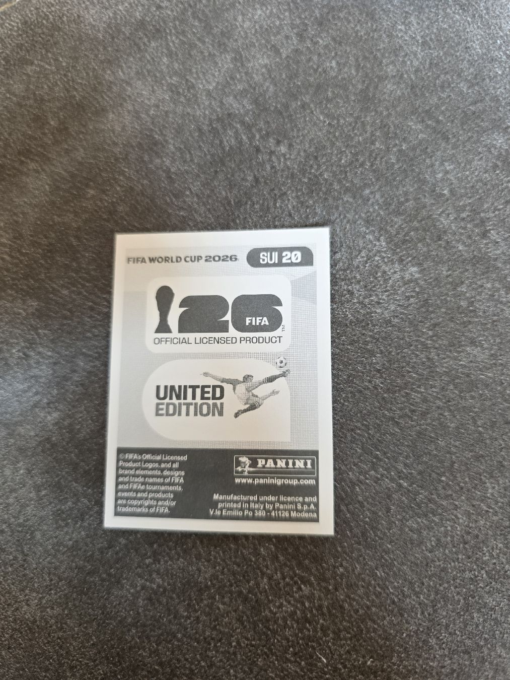 Panini Carte collezionabili: Panini WM 2026 SUI 20 Amdouni – Nuovo (secondo la descrizione) da Romanshorn venduto da leeh78 1