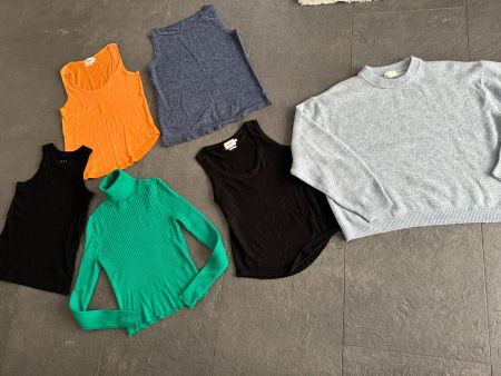 6 Stk. Damen Oberteil Set Gr. M