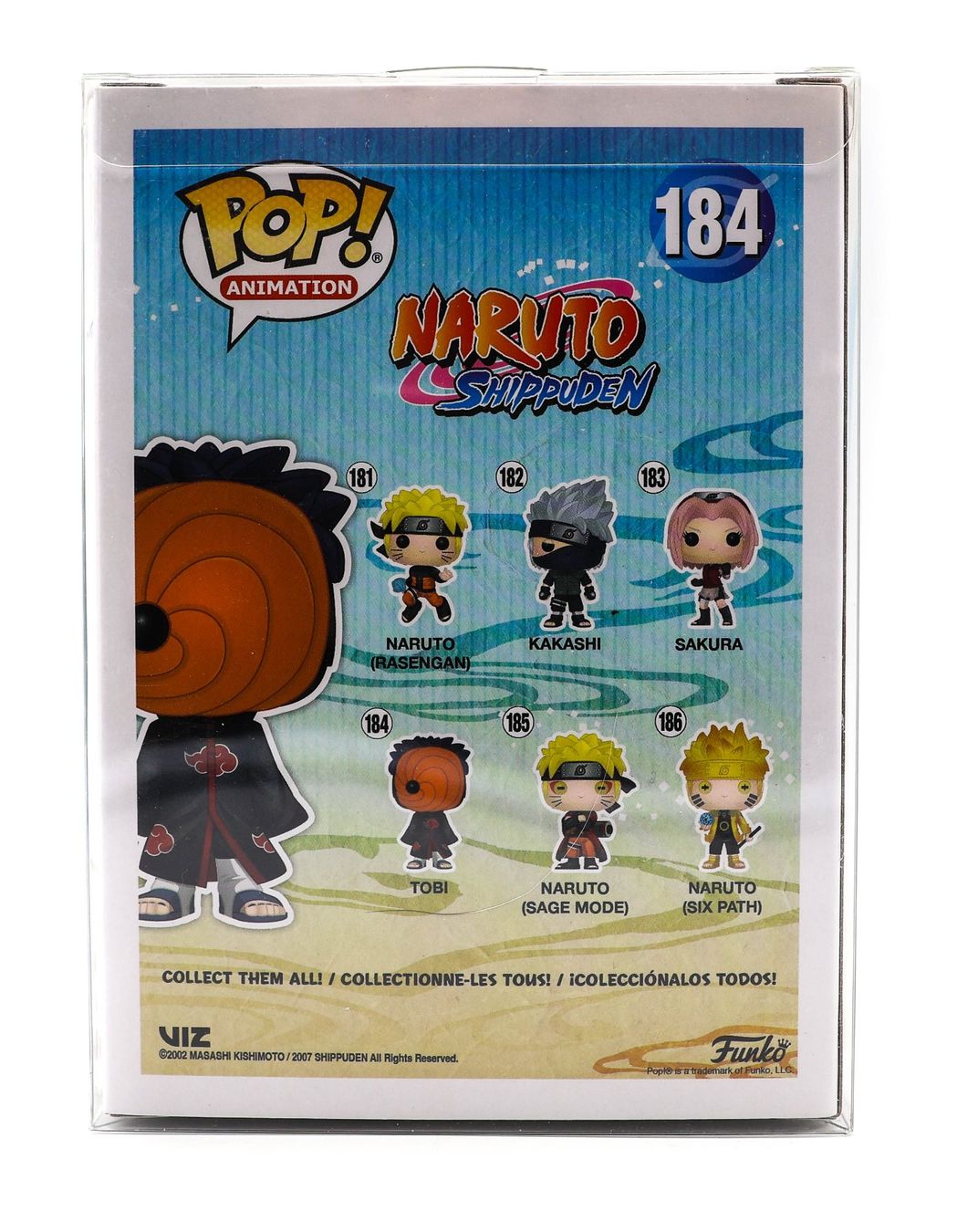 Funko Figuren: Tobi #184 Funko POP Naruto - NEW – Neu und originalverpackt aus Paudex von dindeboy 2
