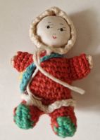 Amigurumi Püppchen, 70-er, Vintage