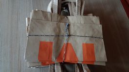 20 Stk. Migros/Coop Papiertaschen geeignet Pakete versenden