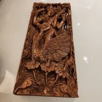Balinesische Holzschnitzerei, Garuda Vishnu, Top Zustand