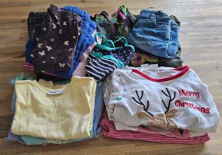 Kinderkleider Set Sommerkleider Mädchen Grösse 98/104