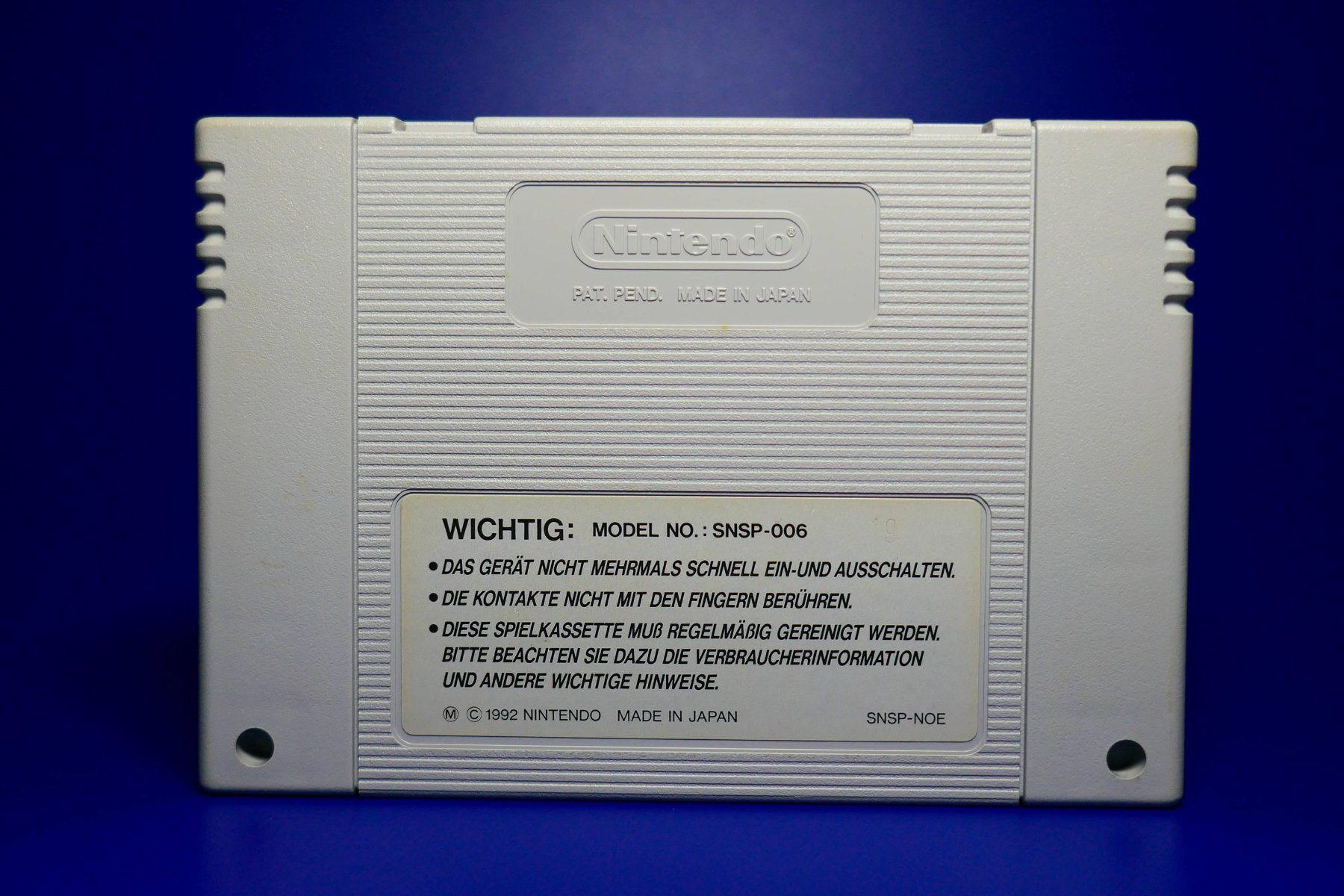 Nintendo Giochi: Total Carnage - Super Nintendo – Usato da Vuarrens venduto da Espace-Retro 1
