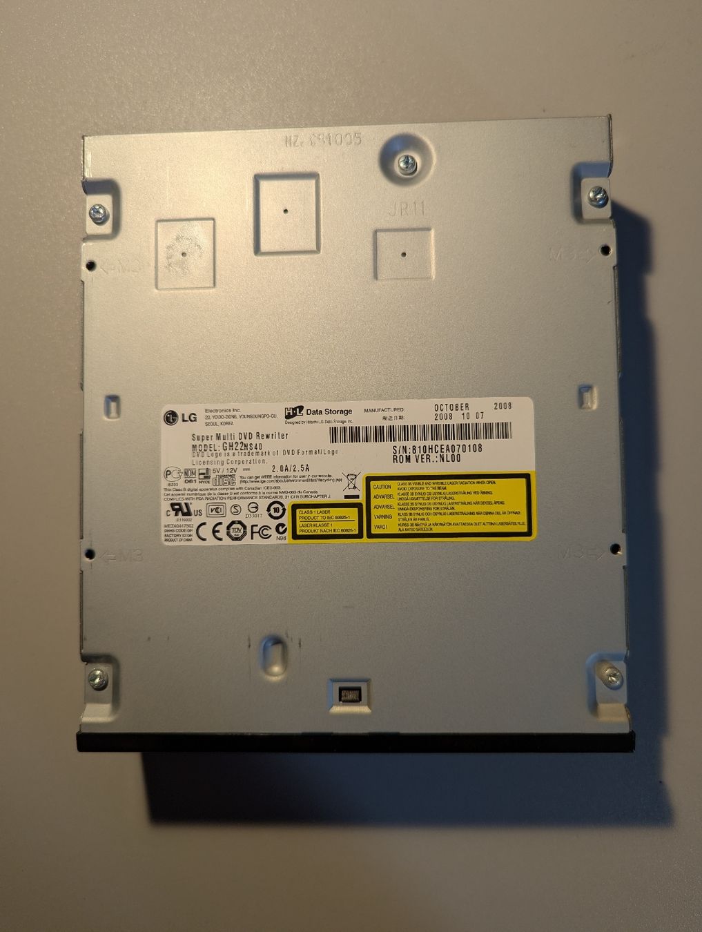 LG Sistemi audio & multimediali: LG DVD Brenner Super Multi DVD Rewrite Sata – Usato da Winterthur venduto da rem_b8bj 2