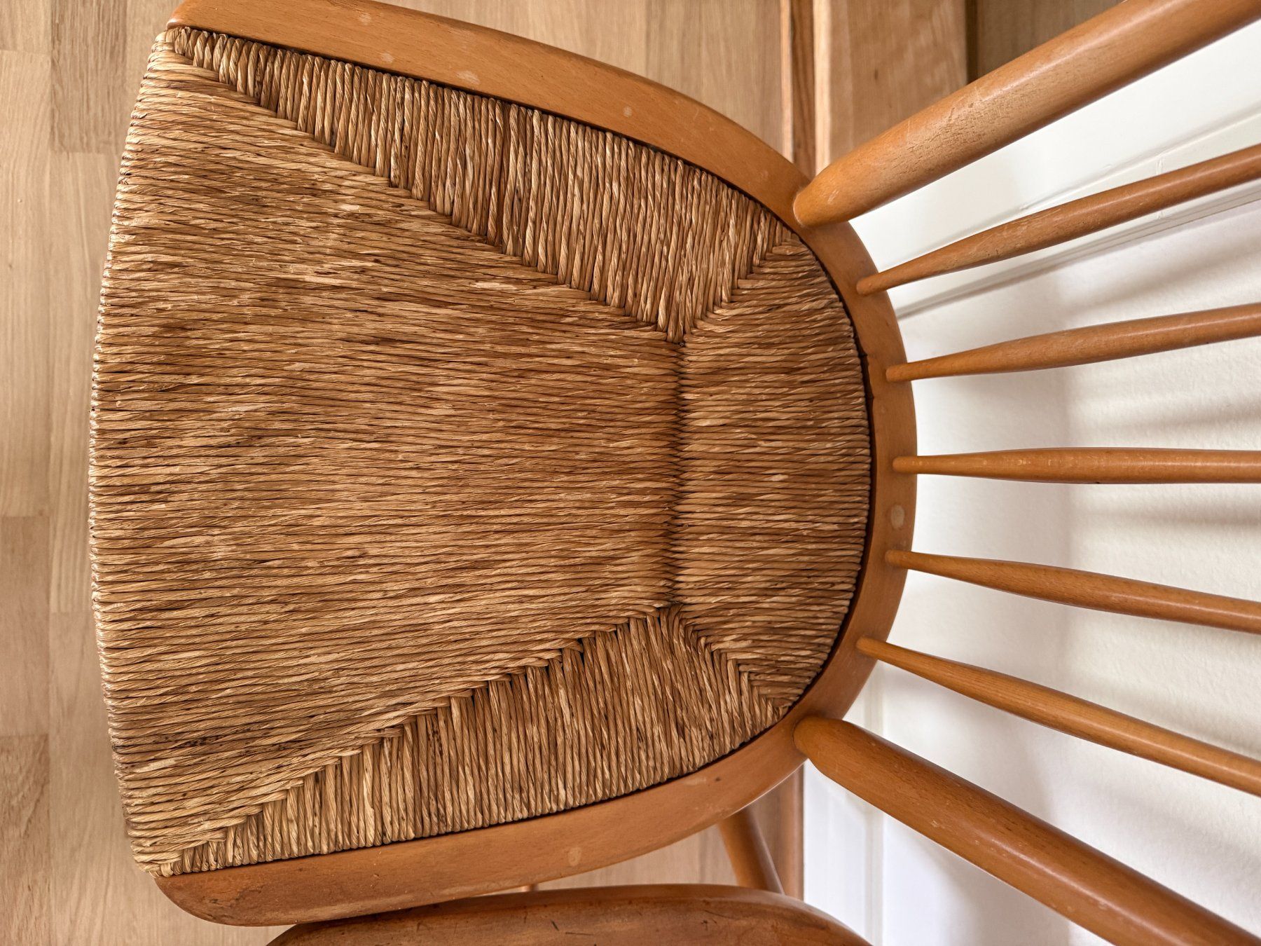 Sedie: Essstühle 4x gewebt Holz – Usato da Zürich venduto da hel_9gsn 5