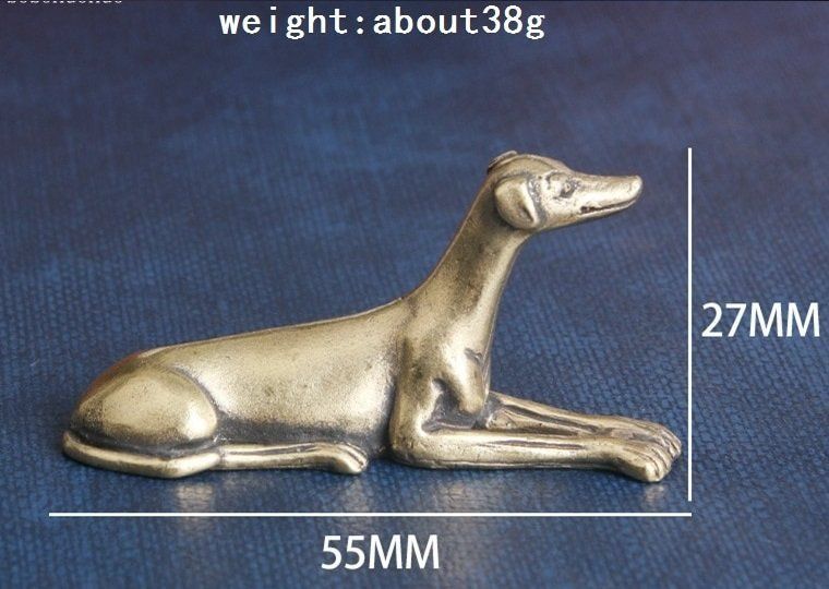 Statuette: Hund Windhund aus Messing – Nuovo (secondo la descrizione) da Uerkheim venduto da Kaufoption 7