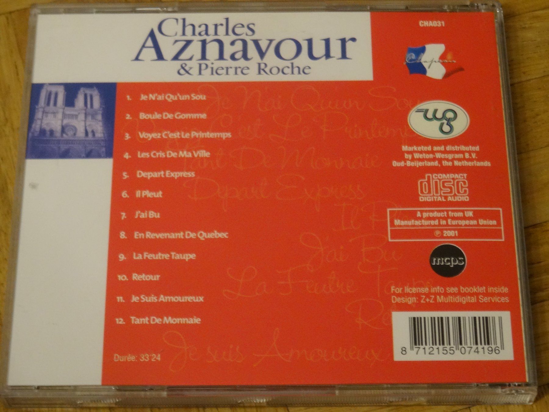 CDs: Charle Aznavour & Pierre Roche CD – Gebraucht aus Olten von Disc-Ausverkauf 1