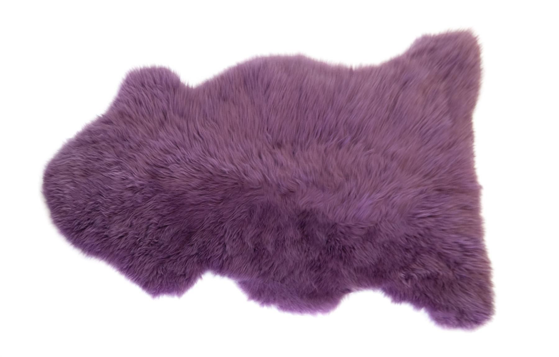 Tappeti: Lammfell Teppich Lila – Nuovo e nell'imballaggio originale da Arbedo venduto da patagonialeatherrugs 2