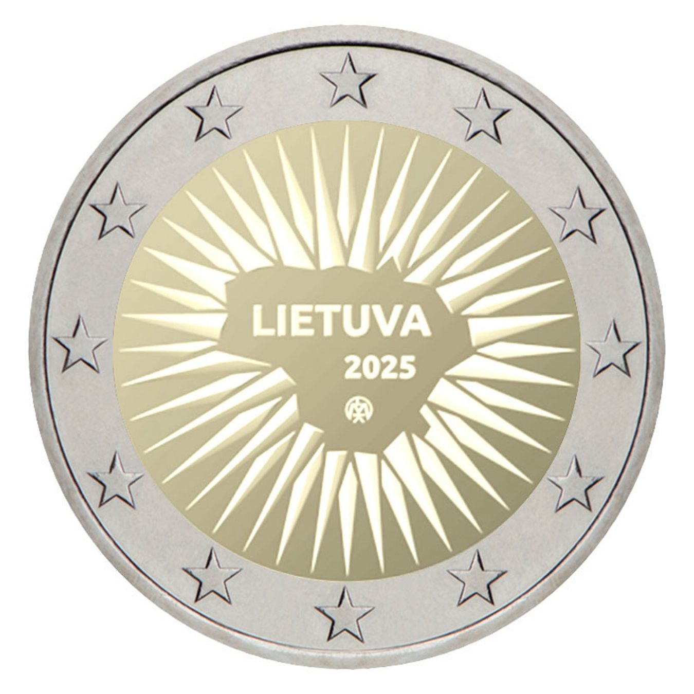 Tutti le monete: Lithuania - 2 Euro (Defence) 2025 UNC – Nuovo (secondo la descrizione) da Corcelles NE venduto da AJKader