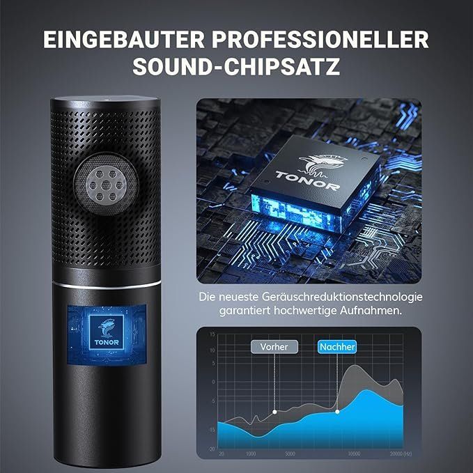 McGrey USB-M 1000 BK Podcast Mikrofon - Kondensator Produktbild-Vorschau 10