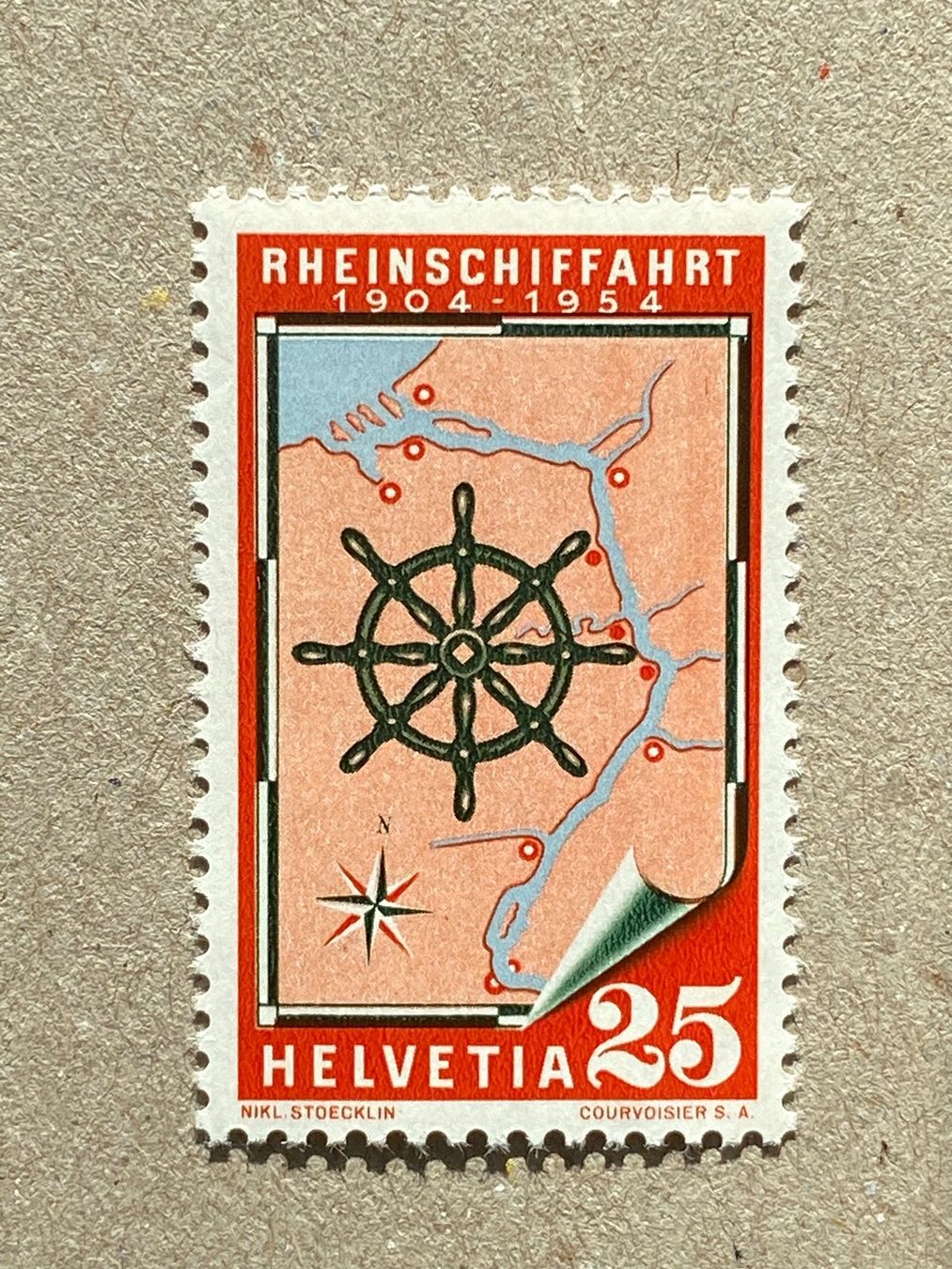 Tutti i francobolli: 318, postfrisch, kleine Druckverschiebung – Usato da Aarau venduto da hilde47 1